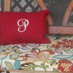 Furniture,Beautiful Amazing Soft And Cozy Custom Outdoor Cushion Design Inspiration With Beautiful Floral Ornamental Also Modern Red Pillow,Cozy And Soft Custom OutDoor Cushions Ideas