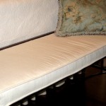 Furniture,Classic White Custom Outdoor Cushion Design Ideas And Beautiful Grey Pillow On Combined Floral Ornamental Also Cool Dark Brown Floor ,Cozy And Soft Custom OutDoor Cushions Ideas