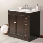 Bathroom,Luxurious White Bathroom Vanities Granite Design Ideas With Beautiful Sink And Charming Dark Brown Wood Cabinet,Modern Concrete Bathroom Vanities Granite Designed To New Energize