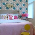 Bedroom,Charming Scheme Heavenly Room Paintng Ideas With Beautiful Pink Bed Cover And Soft White Blanket Plus Gorgeous Pink Desk Lamp Also Cool Small Chair In Yellow Color On Combined Nice Beige Fur Rug,Trendy Cute Room Painting Ideas