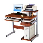 Furniture,Modern Best Desks For Small Space Design Ideas With Nice Brown Silver Computer Desk And Wonderful Console Desk Also Beautiful Open Book Shelves,Stunning Office Room With Best Desks For Small Spaces