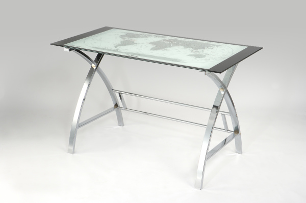 Furniture,Enthralling Stainless Steel Table Top Design Ideas With Stylish Rectangular Table And Stunning Curved Stainless Steel Legs,Beautiful Modern Stainless Steel Table Tops