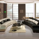 Furniture,Modern Designer Furniture Store With Stylish Black And White Sofa Also Adorable Stainless Steel Round Table On Combined White Fur Rug For Living Room,Designer Furniture Store Latest
