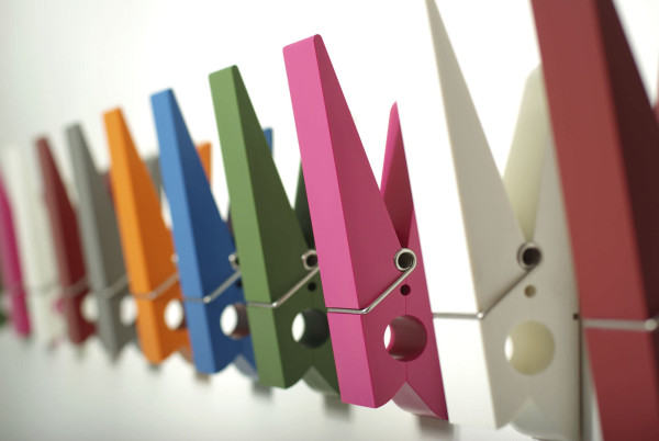Furniture,Nice Looking Wall Mount Coat Hanger Design Ideas With Charming Colorful Hooks And Gorgeous White Wall Paint,Good Idea Furniture Wall Mount Coat Hangers