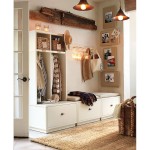Interior,Contemporary White Storage Locker Design Inspiration With Beautiful Frame Picture Also Unique Hanging Pendant Light ,Trend Storage Lockers Design Inspiration
