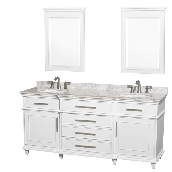 Bathroom,The Best Beautiful Double Vanity With Top Design Inspiration And Beautiful Cabinet On Combined White Color For Modern Concept,Double Vanity With Top Decoration