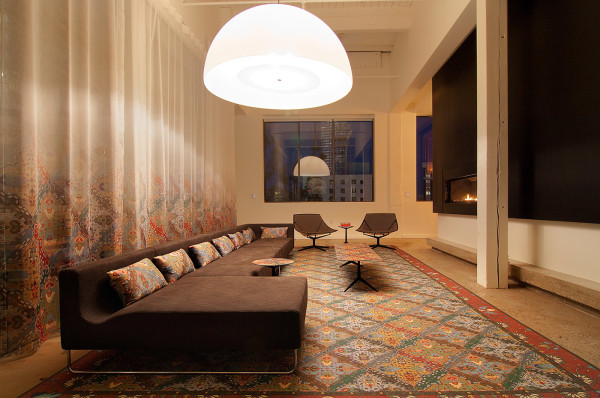 Furniture,Wonderful Office Area Rug Design Ideas With Luxurious Black Lounge Sofa And Cool Stylish Two Chair Also Beautiful Pendant Lamp,Magnificent Office Area Rugs