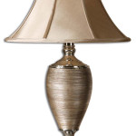 Interior,Elegant Table Uttermost Lamp Design Inspiration With Charming Glass Table And Beautiful Porcelain Lamp,Table Uttermost Lamps Design Inspiration Your Interior