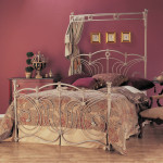 Bedroom,Cool Amazing Wesley Allen Bed Design With Gorgeous Metal Bed And Beautiful Metal Bed Frame Also Comfortable Bed Cover,Fashionable Iron Wesley Allen Beds For Your Bedroom