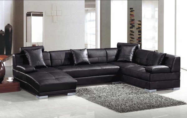Living Room,Fashionable Black Fabric Sectional Couch Sale Design With Soft Black Pillow And Small Black White Rug Also Nice White Ceramic,Cheap And Modern Sectional Couch Sale
