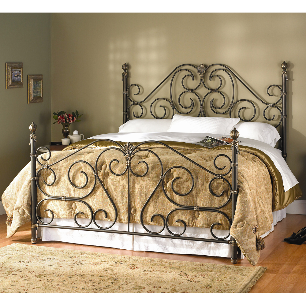 Bedroom,Fascinating Wesley Allen Iron Bed Design With Antique Post Boxes And Comfortable White Mattress On Combined Cream Blanket Also Cozy Headboard,Bedroom With Style Wesley Allen Iron Beds