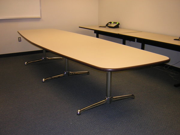 Furniture,Impressive Conference Table Design Inspiration With Nice Great Conference Table In Beautiful Cream Color And Cool Metal Legs Also Wonderful Grey Rug ,Cool Conference Table Designs For Modern Office