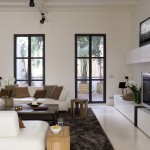Furniture,Nice Spectacular Interior Design Architect With Awesome White Sofas On Combined Soft Cushions And Cool Black Coffe Table Plus Soft Black Fur Rug Also Splendid White Wall Paint,Modern Interior Design Architects For Your Homes