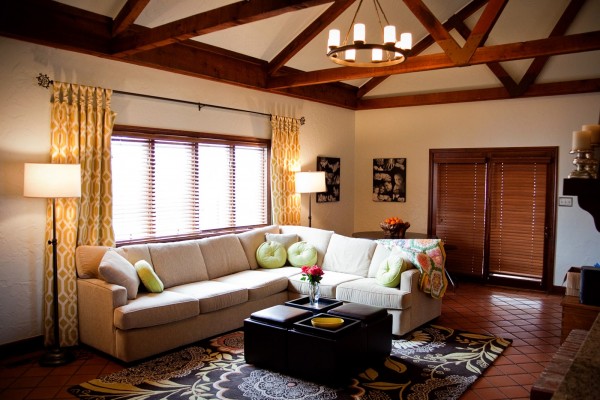 Interior,The Best Beautiful Black Area Rug On Combined Cool Floral Ornaments And Modern Black Table Also Beautiful Cozy Cream Sofa With Antique Pendant Lamp For Elegant Living Room,Fabulous Creative Area Rugs Design Ideas