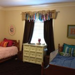 Bedroom,Exquisite Cream Wall Paint Boy And Girl Bedroom Ideas With Unusual Twins Bed In Nice Brown Wood Bed Frames Plus Wonderful Brown Wood Wicker Storages Also Splendid Broken White Wood Dresser,Exceptional Delightful Boy And Girl Bedroom Ideas