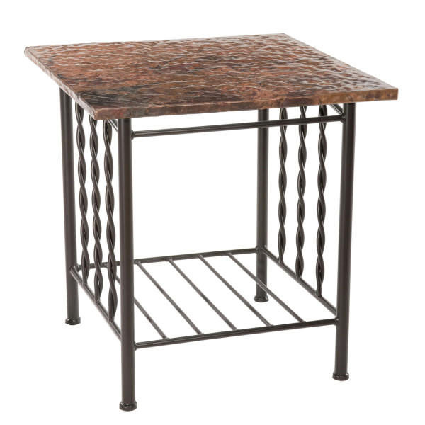 Bedroom,New Model Bedside Table Alternative Design Ideas With Amazing Knot Side Table And Cool Black Iron Base Also Cool Brown Iron Table Top,Creative Bedside Table Alternatives For Bedroom Designs