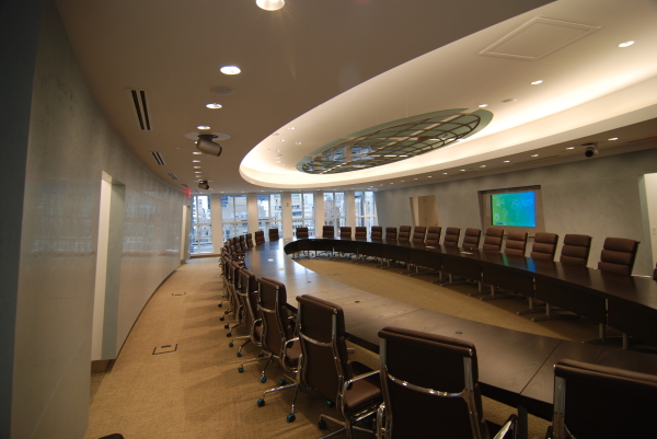 Furniture,The Best Large Conference Table Design Inspiration With Wonderful Black Oval Conference Table And Comfortable Black Office Chairs Also Nice Ceiling Lamps,Cool Conference Table Designs For Modern Office