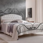 Bedroom,Fantastically Hot Wrought Iron Bedroom Design Inspiration With Charming White Mattress And Headboard Also Nice Wood Nightstand Table For Classic Concept,Contemporary Iron Bedroom Design