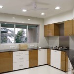 Furniture,Admirable Kitchen Interior Design Design With Beautiful Brown White Kitchen Cabinet On Combined Nice Black Marble Countertop And Wonderful Floating Brown White Kitchen Cabinet Also Exquisite White Ceiling Fan Using Splendid White Wall Paint,Affordable Interior Design Design For Your Home