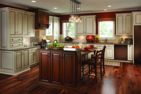 Interior,Enticing Cool Looking Lamp Design Ideas With Gorgeous Over Glass Ceiling Lamp And Beautiful Dark Brown Wood Kitchen Cabinet Island On Combined Dark Brown Wood Floor Also Marvelous White Wood Kitchen Cabinet For Vintage Concept,Style Cool Looking Lamps