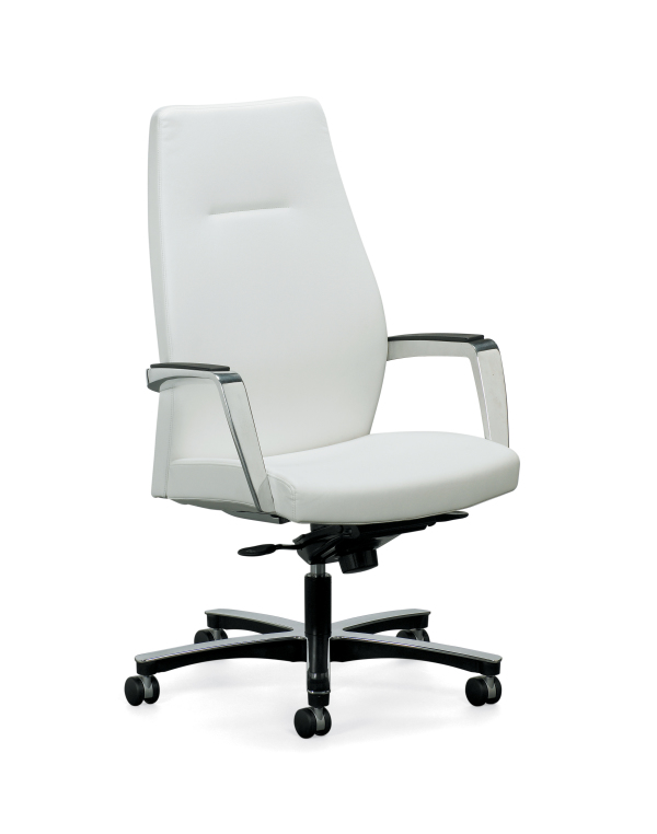 Furniture,Contemporary Office Chair Control Design Ideas With Comfortable White Leather Office Chair And Cool Stainless Arms Also Trendy Black Wheels,Comfortable Office Chair Controls In The Modern Concept