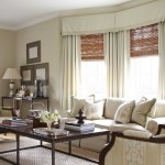 Furniture,Fascinating Interior Design With Charming Cream Fabric Three Seater Sofa And Nice Single Seater Sofaas Plus Wonderful Rectangular Dark Brown Table Also Splendid Black Narrow Table,Cool Home Interior Designs Of 2015