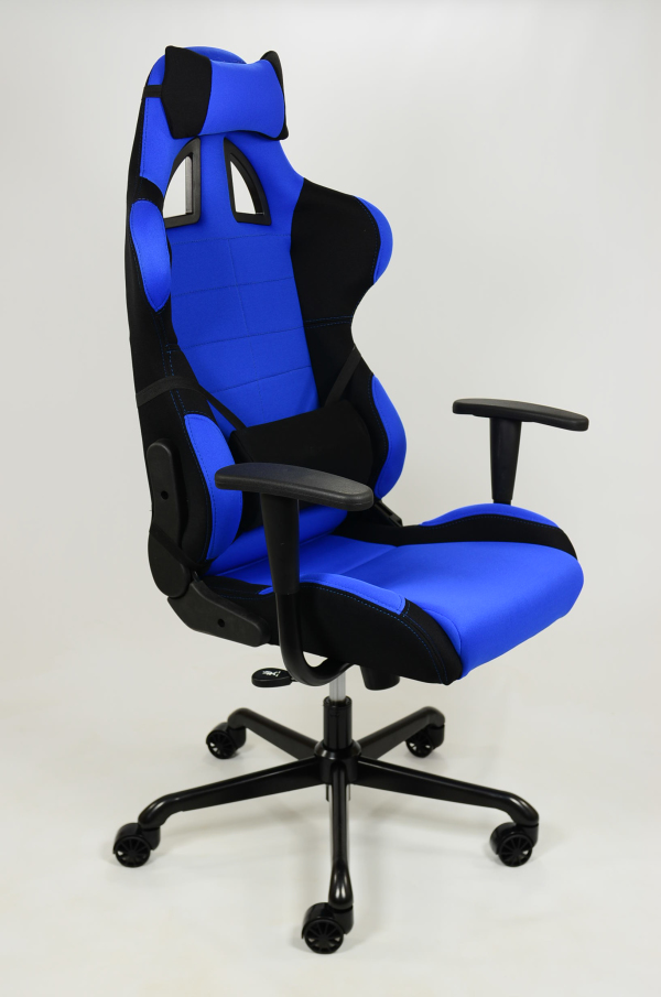 Furniture,Awesome Furniture Office Chair Control Design With Stylish Blue Black Leather Office Chair And Beautiful Black Arms Also Nice Black Wheels Office Chair,Comfortable Office Chair Controls In The Modern Concept