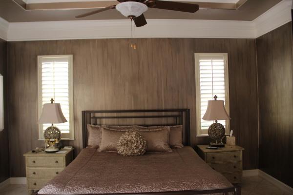 Bedroom,Adorable Dark Wall Paint My Bedroom Ideas With Beautiful Ceiling Fan And Comfortable Single Bed Also Gorgeous Double White Wood Nightstand Table Plus Wonderful Two Table Lamp,Beauty Painting My Bedroom Ideas