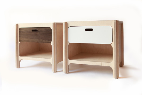Bedroom,Good Looking Bedside Table Design Ideas With Natural Double Bedside Table And Nice Wooden Material Also Drawers,Affordable And Multifunctional Bedside Table Design For Bedroom