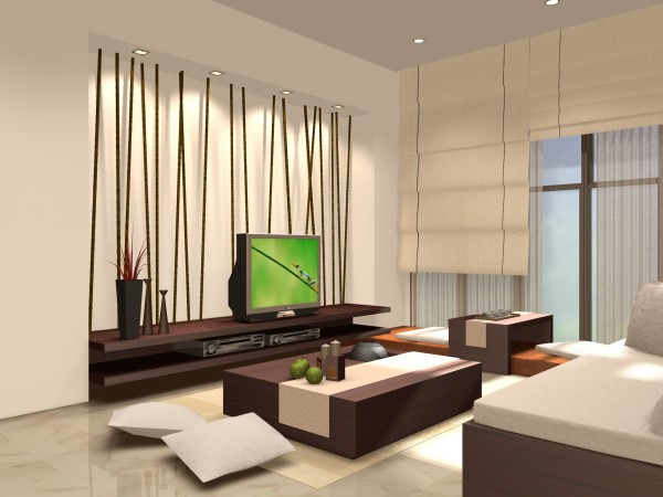 Furniture,Breathtaking Ideas For Interior Design With Amazing White Sofa And Exquisite Chocolate Square Table On Combined Soft Cream Rug Also Beautiful Entertaiment Center,Charming Ideas For Interior Design Home