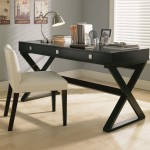 Furniture,Adorable Grey Wall Paint Design Office Space Online With Beautiful Black Wood Desk Plus Wonderful Black Curved Legs And Unique Chrome Desk Lamp Also Cozy White Leather Office Chair,Modern Design Office Space Online