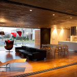 Furniture,Fabulous Brown Open Kitchen Floor Plan Design Inspiration With Elegant White Kitchen Island And Comfortable Black Leather Sofa Also Nice Square Dining Table Plus Cozy Wooden Chairs For Magnificent Concept,Awesome Open Kitchen Floor Plans Design