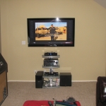 Furniture,Breathtaking Beige Wall Paint Flat Screen Tv Wall Design Inspiration With Charming Tv Wall Unit And Cool Storage Also Beautiful White Blind,Stunningly Beautiful And Modern Flat Screen Tv Wall Designs