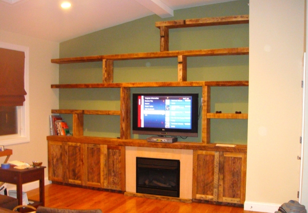 Furniture,Breathtaking Tv Wall Panel Design Ideas With Charming Custom Wooden Wall Units And Gorgeous Bookcase Also Wonderul Brown Wood Floor For Rustic Concept,Modern Tv Wall Panel Designs