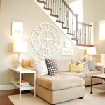 Furniture,Contemporary Sofa For Small Living Room Design Ideas With Soft Beige Fabric Sectional Sofa And Nice White Wood Narrow Table Plus Beautiful Over Table Lamp In White Color Also Adorable Natural Coffe Table ,The Most Convenient Sofas For Small Living Rooms