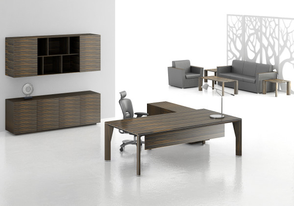 Office & Workspace,Cool Executive Bamboo Office Furniture Design With Modern Open Plan Workspace And Gorgeous Bamboo Desk Set Also Amazing Bamboo Cabinet,Style Workspace With Bamboo Office Furniture 