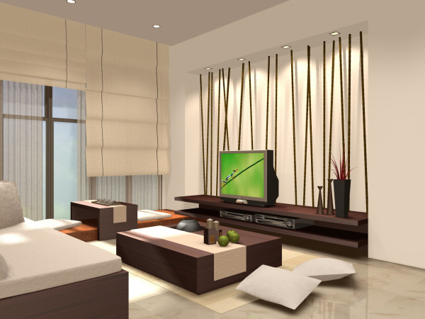 Furniture,Style Small Space Interior Design Inspiration With Fancy Dark Brown Mixed White Wood Coffe Table And Cool Entertaiment Center Also Picturesque Large White Wall Paint,Cool Home Interior Designs Of 2015