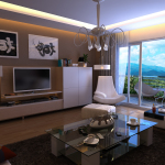 Apartments,Very Beautiful Bachelor Apartment Design Inspiration With Gorgeous Entertainment Tv Plus Nice Open Book Shelves And Modern Glass Coffe Table On Combined Soft Black Area Rug Also Amazing Glass Sliding Door ,Exceptional Bachelor Apartment Designs
