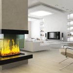 Interior,Wonderful Open Plan Living Room Interior Design Photo With Amazing Fireplace And Unique Cream Chair Plus Comfortable White Sofas Also Cool Entertaiment Center Using Gorgeous White Wall Paint,Best High Quality Interior Design Photos To Your Living Room