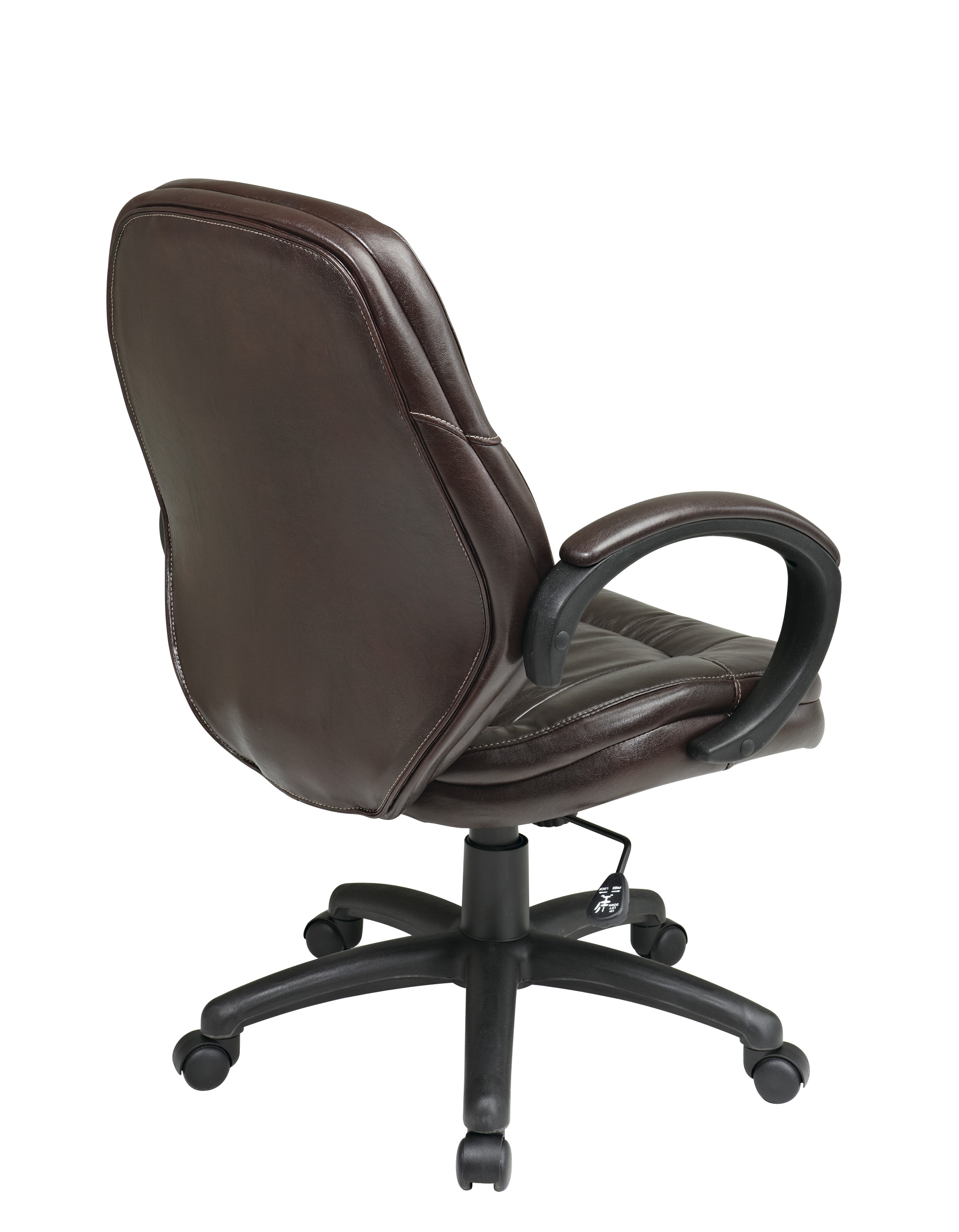 Furniture,Good Looking Office Chair Control Design Inspiration With Charming Black Leather And Comfortable Height Adjustable Arms Also Nice Black Wheels Office Chair,Comfortable Office Chair Controls In The Modern Concept