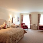 Architecture,Comfortable Cream Bed On Combined Soft Blanket And Nice Pillow Also Nice Two Spectacular Red Chair For Comfortable Home Decorator Collection Coupon,Home Decorator Collection Coupon