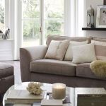 Furniture,Dazzling Sofa For Small Living Room Design Inspiration With Beautiful Gray Fabric Two Seater Sofa And Comfortable Gray Fabric Ottoman Also Cool Glass Coffe Table Plus Creative Bookcase In Bedside Window,The Most Convenient Sofas For Small Living Rooms