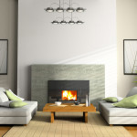 Interior,Trendy Interior Designer Living Room Design Inspiration With Comfortable White Sofas And Nice Brown Wood Coffe Table Plus Soft Light Brown Rug On Combined Wonderful Brown Wood Floor Also Gorgeous Black Fireplace For Modern Concept,The Best High Quality And Cheap Interior Designer Living Rooms