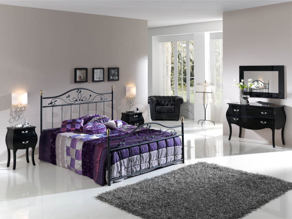Bedroom,Amazing Large Modern Bedroom Ideas For Teenage Girl With Luxurious Low Profile Bed On Combined Black Iron Bed Frame And Beautiful Black Wood Nightstand Table Also Gorgeous Black Wood Dresser Plus Rectangular Mirror,Cute Modern Bedroom Ideas For Teenage Girls