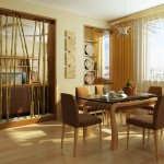 Furniture,Contemporary Interior House Design Picture With Stunning Rectangular Glass Dining Table And Comfortable Brown Dining Chairs Plus Trendy Bright Brown Laminate Flooring Also Extra Large Entertaiment Center,Picturesque Interior House Design Pictures 2015