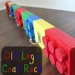 Furniture,Cheap Wall Mounted Coat Rack Plan Design Ideas With Charming Multi Color Hanger And Stylish DIY Lego Coat Rack Also Beautiful Silver Hooks ,Charming Wall Mounted Coat Rack Plans 