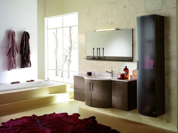 Bathroom,Adorable White Granite Vanity Top Design Inspiration With Beautiful Wood Brown Cabinet And Beautiful Black Chest Also Nice Glass Mirror For Modern Concept,Elegant White Granite Vanity Top Your Inspiring