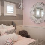Bedroom,Fancy Teenage Bedroom Color Decoration With Comfortable White Cotton Duvet Sweet And Soft White Silk Pillows Also Cute Round White Painted Ornament Sun Oak Wood Mirror Plus Beautiful White Wood Blinds,Design Perfect Teenage Bedroom Colors
