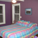 Bedroom,Adorable Small Space Teenage Bedroom Color Design Ideas With Nice Brown Wood Bed Frame On Combined Cute Colorful Bed Cover And Wonderful White Blinds Also Gorgeous Purple Wall Paint,Design Perfect Teenage Bedroom Colors