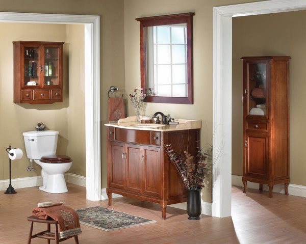 Bathroom,Contemporary Bathroom Vanities Mirror Design Ideas With Small Sink And Nice Wood Cabinet Also Comfortable White Closet For Open Plan Bathroom,Bathroom Vanities Mirrors Decoration